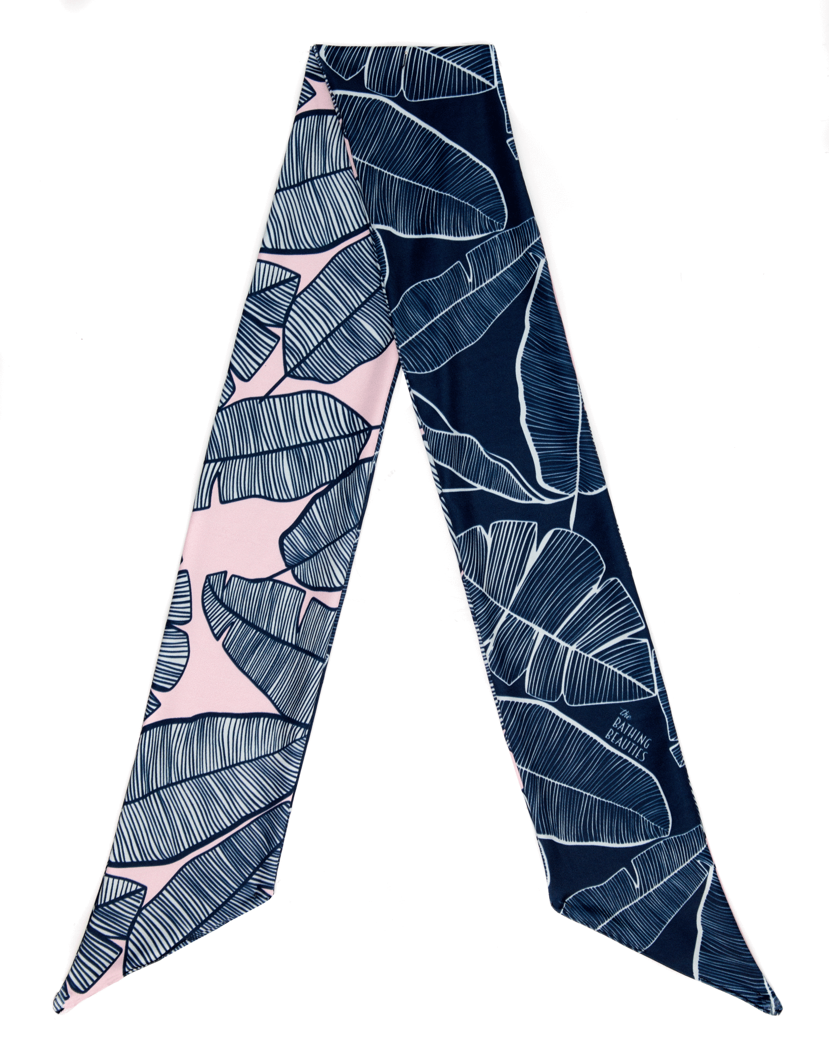 Line-work Palm Navy Blush