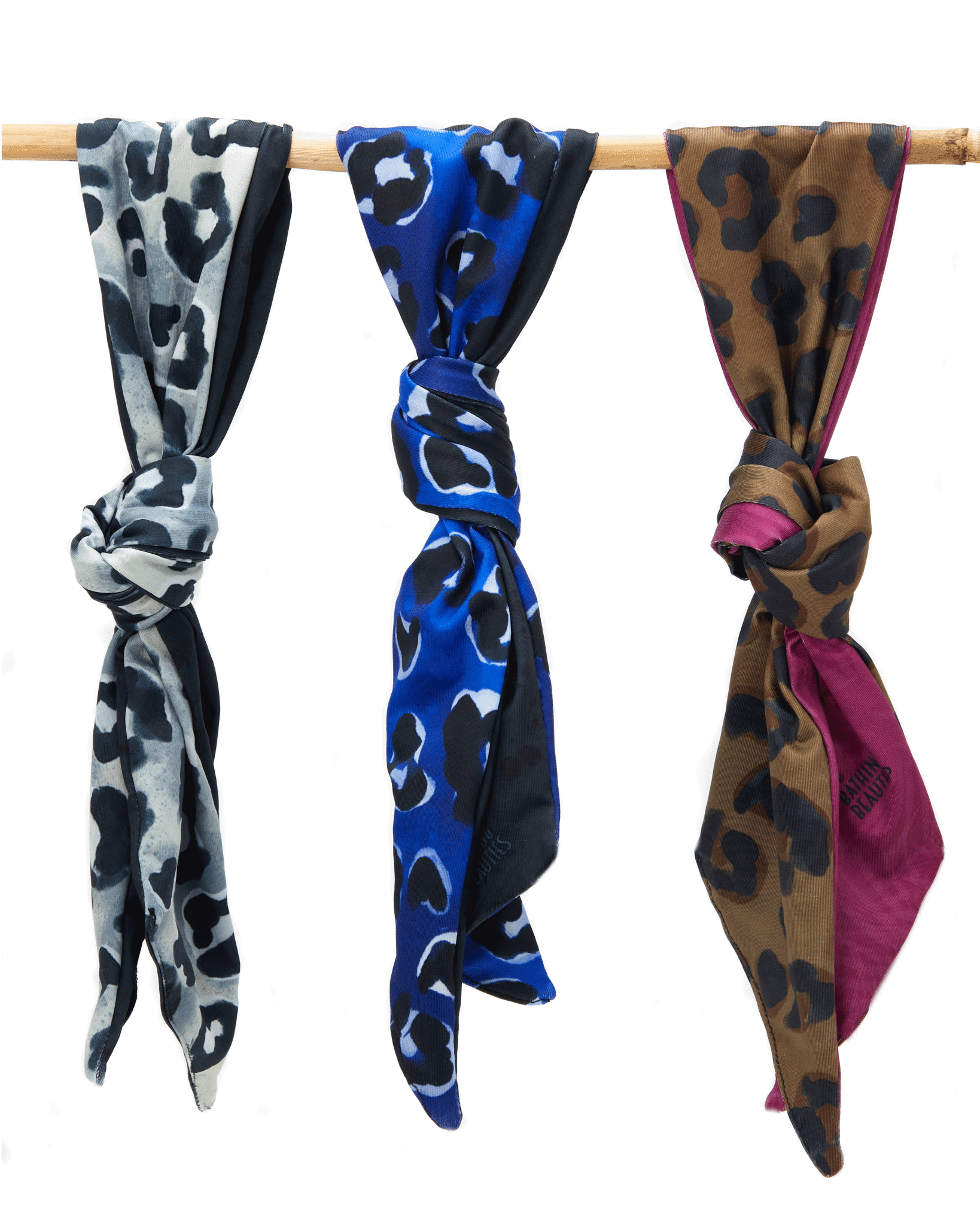 Splash of Leopard - Royal / Black - the BATHING BEAUTIES ™